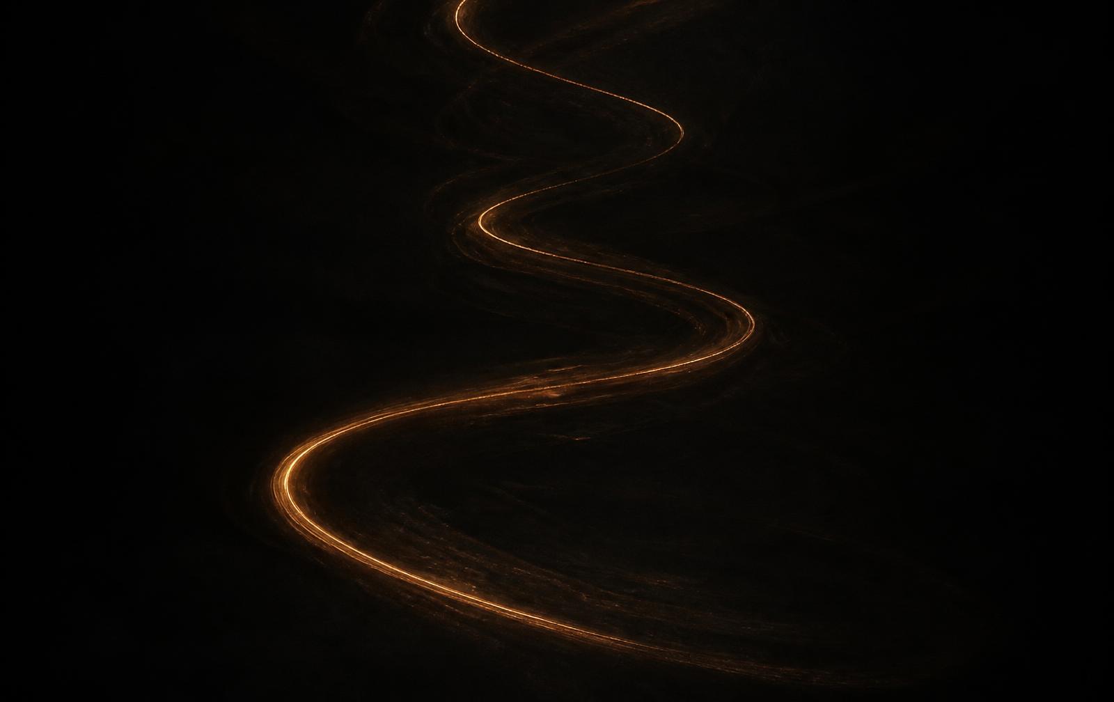 A spiral of light, used as the shop entrance visual